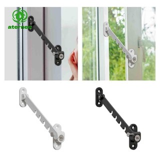 Phần cứng hạn chế mở khóa cửa sổ bằng kim loại Aternee, Dễ dàng cài đặt Bộ hạn chế cửa sổ, Có thể điều chỉnh cho ngăn kéo, Mái hiên