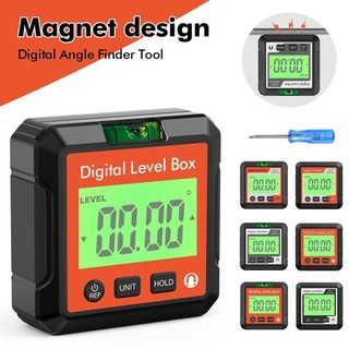 ⭐READY STOCK ⭐Easy Conversion Angle and Slope Measurements Electronic Protractor Inclinometer