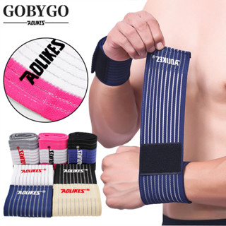 Aolikes Co Giãn Thể Thao Cổ Tay Nẹp Hỗ Trợ Băng Tập Gym Dây Đeo Tay Cotton Thể Dục Bảo Vệ Cổ Tay