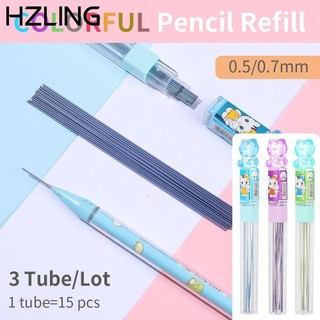 Ống 15 cây ngòi bút chì 0.5/0.7mm nhiều màu tiện dụng