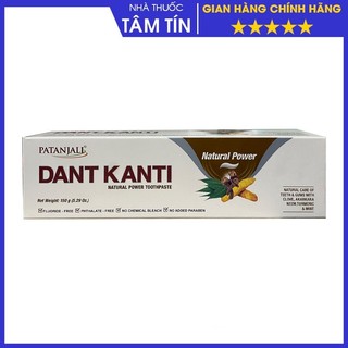 Kem đánh răng thảo dược Ấn Độ - Patanjali Dant Kanti Natural Power