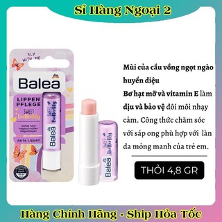 Son dưỡng môi trẻ em Balea Đức an toàn cho bé gái