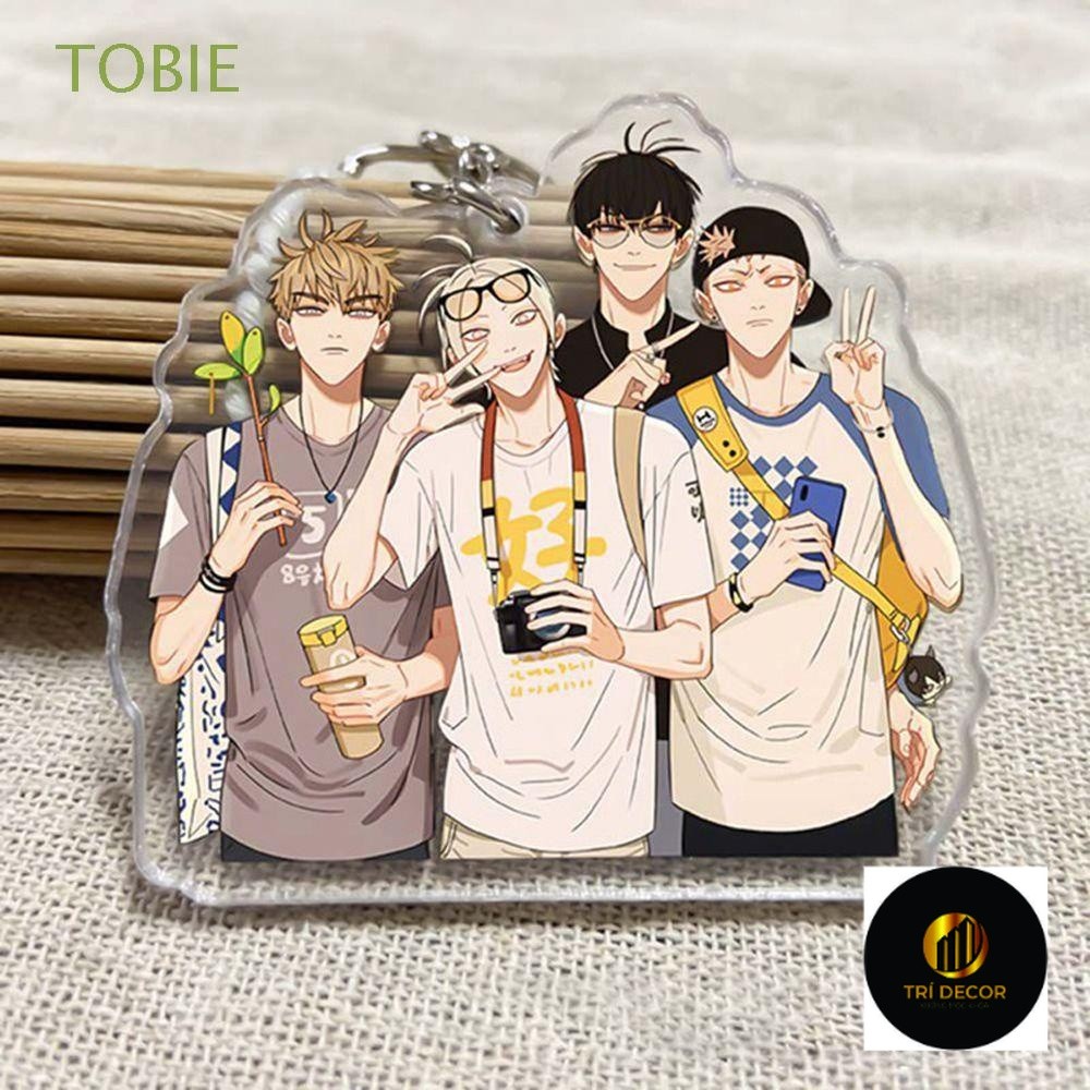 Móc Khóa Phong Cách Hoạt Hình TOBIE 19 Days Ngộ Nghĩnh