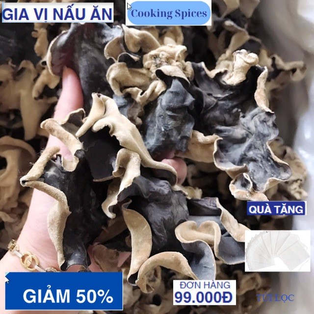 100gr Mộc nhĩ sạch Đà Lạt