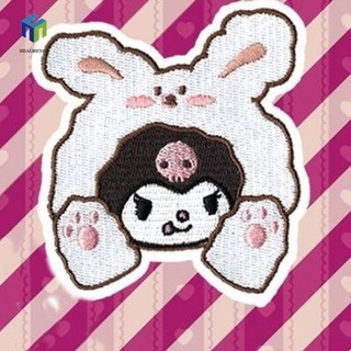 Cinnamoroll Miếng Dán Vải, Miếng Dán May Tự Dán Thêu Thêu Táo, Sửa Chữa Trang Phục Hoạt Hình Dễ Thương Kuromi Quần Áo Miếng Dán DIY