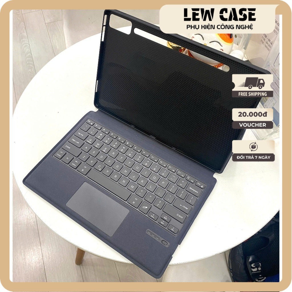Lenovo Pad Pro 12.7 BAO DA BÀN PHÍM Smart Keybroad có Touchpad,giá đỡ cho Lenovo Pad Pro 12.7