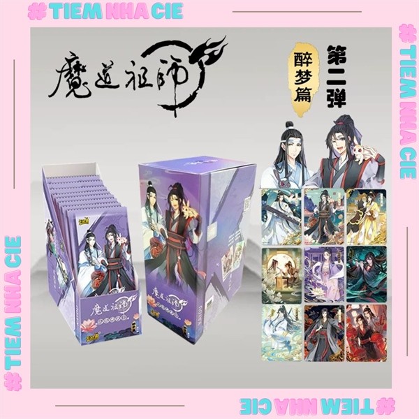 [Tiệm nhà Cie] [SẴN] THẺ NHÂN PHẨM MA ĐẠO TỔ SƯ KAYOU VOL 2 (TÍM)