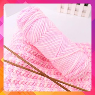   Bảng 2  Cuộn len cotton ống sợi to 4mm 100gram len sợi cotton love chập 8 sợi 