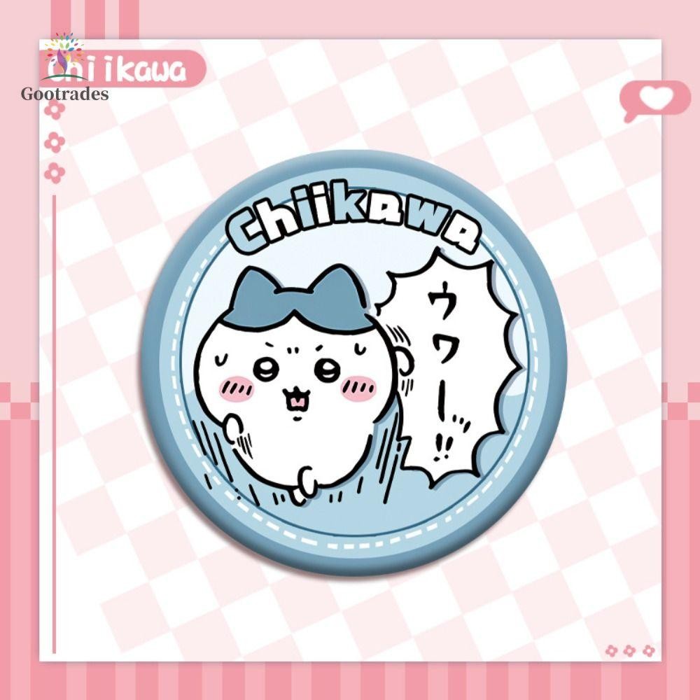 Anime Chiikawa Pin Momonga Trang Sức Unisex