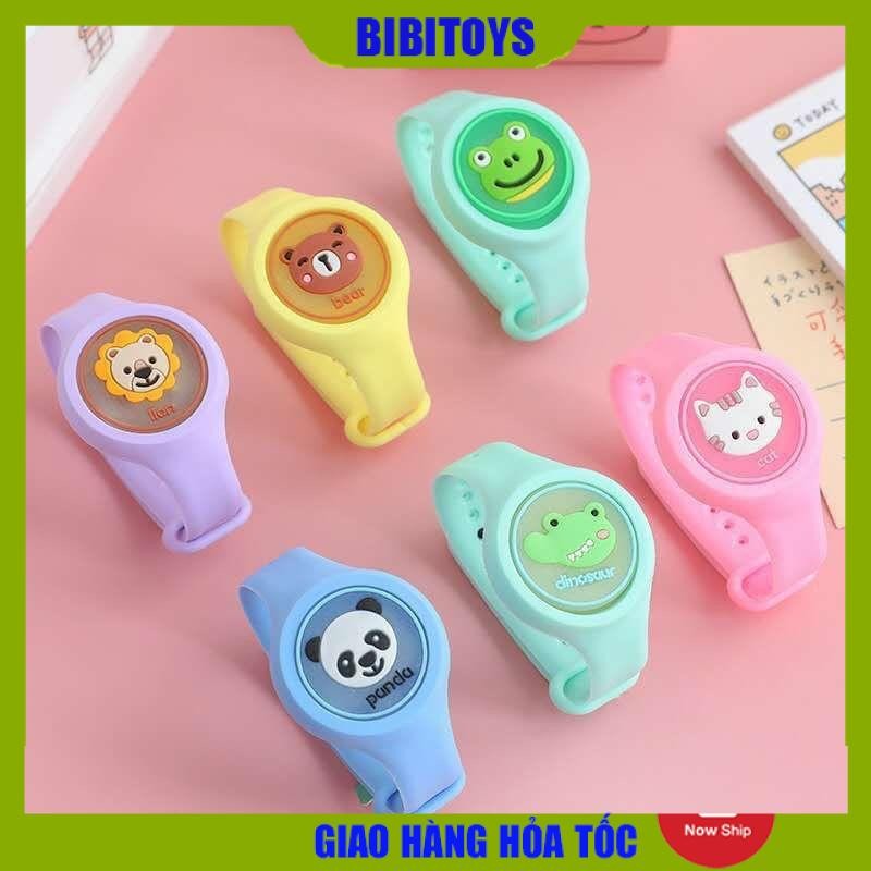 Đồng hồ silicon đeo tay chống muỗi phát sáng cho bé TOMO.KIDS