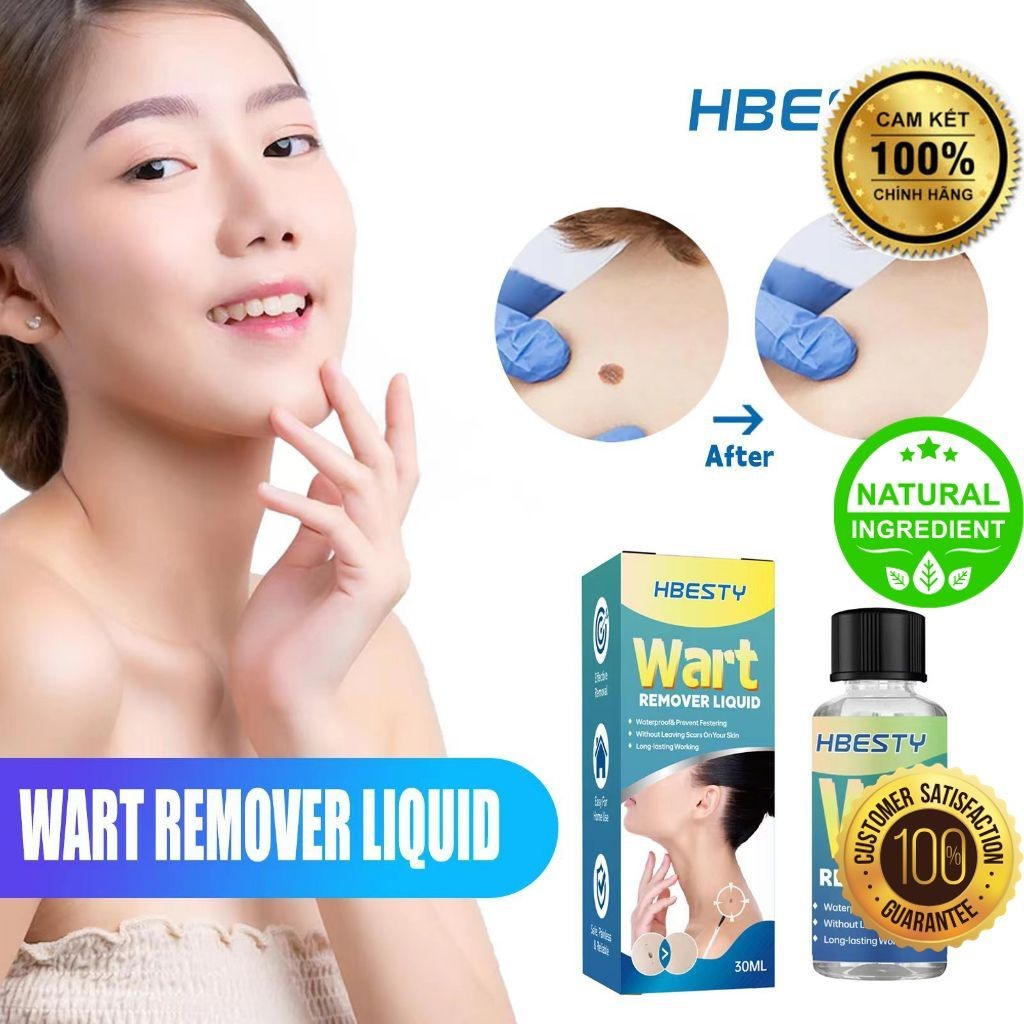 Serum Chấm Nốt Ruồi, Mụn Thịt, Mụn Cóc, Mụn Cổ, Mụn Quanh Mắt, thành phần thảo dược thiên nhiên_HBES