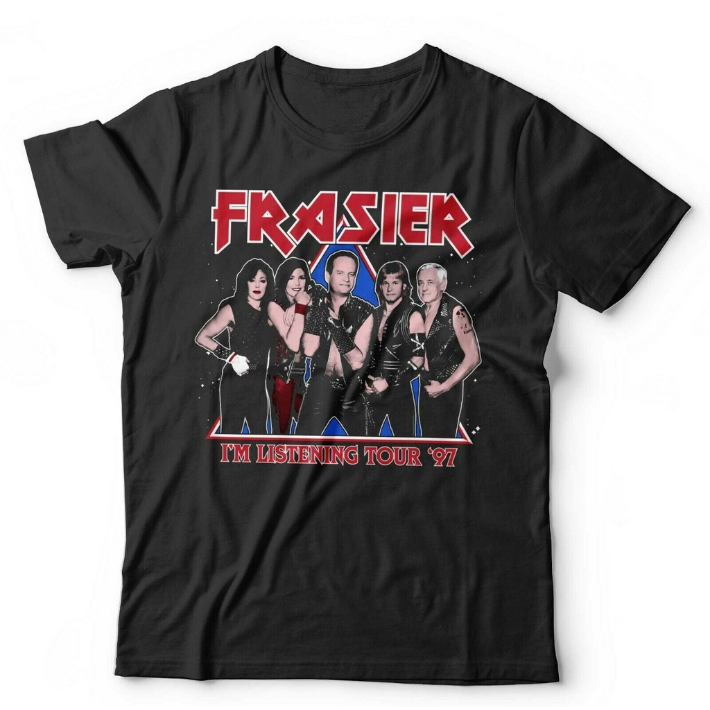 Áo thun Frasier I 'M Listening Tour '97 Unisex & Nam - Ngộ nghĩnh, Parody, Rock, Metal