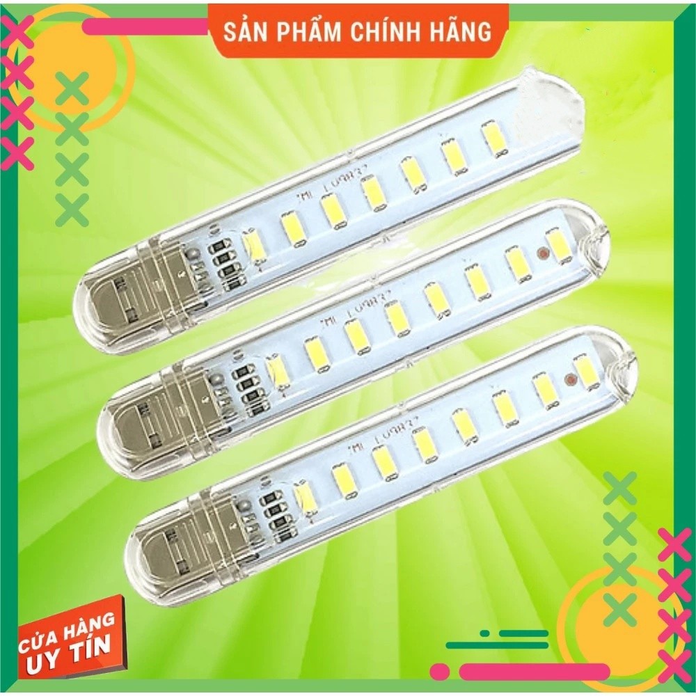 Đèn Led USB siêu sáng dùng sạc dự phòng sạc điện thoại đèn phượt đèn usb GNOFE