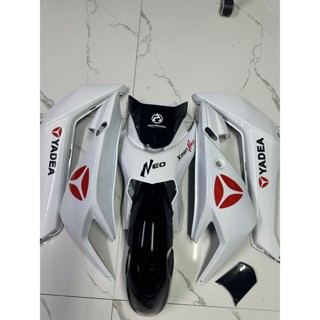 Full Bộ nhựa 8 món xe điện xmen kèm tem tem yadea (8 món) tặng kèm ốc dàn áo và 4 ốc mặt nạ