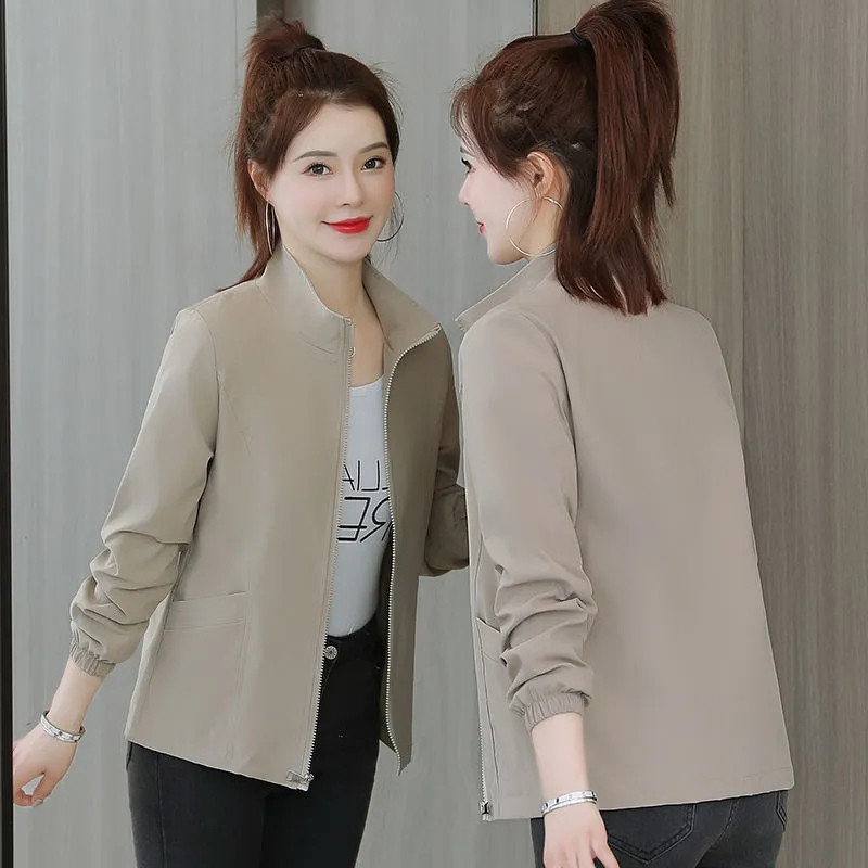 Size Lớn Áo Khoác Bé Gái Áo Khoác Áo Khoác Nữ Xuân Hè Thời Trang Không Tuổi Áo Khoác Nữ Phù Hợp Với 