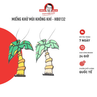 Miếng khử mùi không khí hình cây dừa uncle bills hb0132