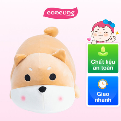 Gối ôm chó nâu tinh nghịch Animo (TĐ)