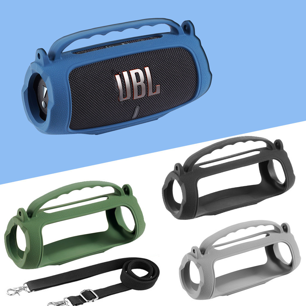 Dành Cho JBL Charge 5 Loa Bluetooth Di Động Vỏ Silicon Bảo Vệ Mang Theo Giá Đỡ Cho JBL Charge 5 Loa 
