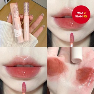Cappuvini Bong Bóng Môi Men Gương Bóng Hàn Quốc Son Môi Khỏa Thân Tự Nhiên Sinh Viên Trang Điểm Môi Chống Thấm Nước