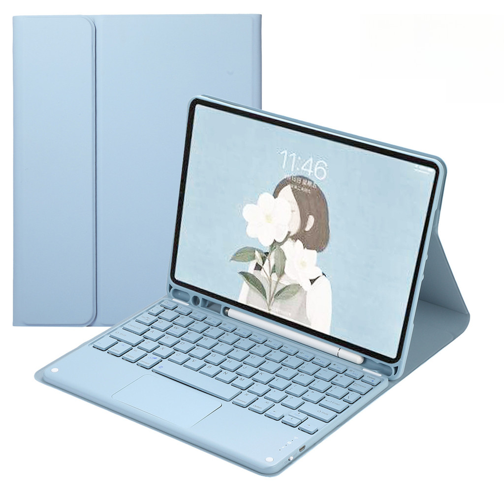 Dành Cho iPad 10th / 11th A16 Ốp Lưng Có Bàn Phím Cảm Ứng, Ốp Bảo Vệ Cho Air 11inch 13inch Pro 11inc