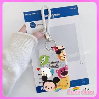 [Sẵn VN]Vỏ Bọc Thẻ ID Thẻ Ngân Hoạt hình Tiết động vật Dễ Thương Thẻ học sinh thẻ móc bao thẻ kèm theo dây móc treo tiện