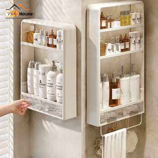   CHÍNH HÃNG  Kệ Đựng Đồ Đa Năng Nhiều Tầng Gắn Tường Không Cần Đục Lỗ Kệ Đựng Mỹ Phẩm Nhà Tắm Kệ Gia Vị Gắn Tường 