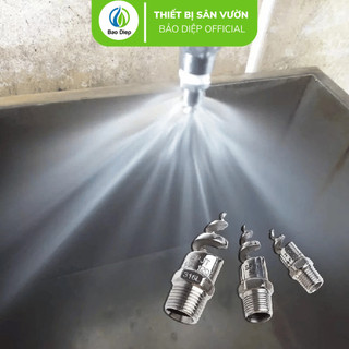 Đầu phun xoắn ốc chất liệu inox 21mm