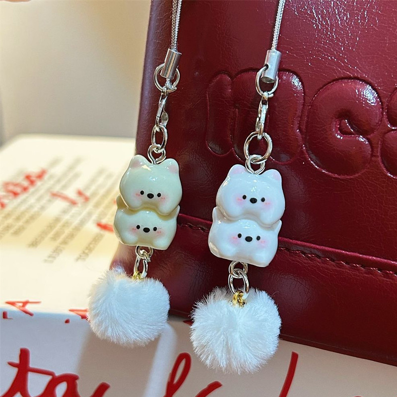 Hoạt hình  Ngọt ngào  Bóng nhồi bông  Trái tim cô gái  Móc chìa khóa  Mặt dây chuyền  Ba lô  Chó con