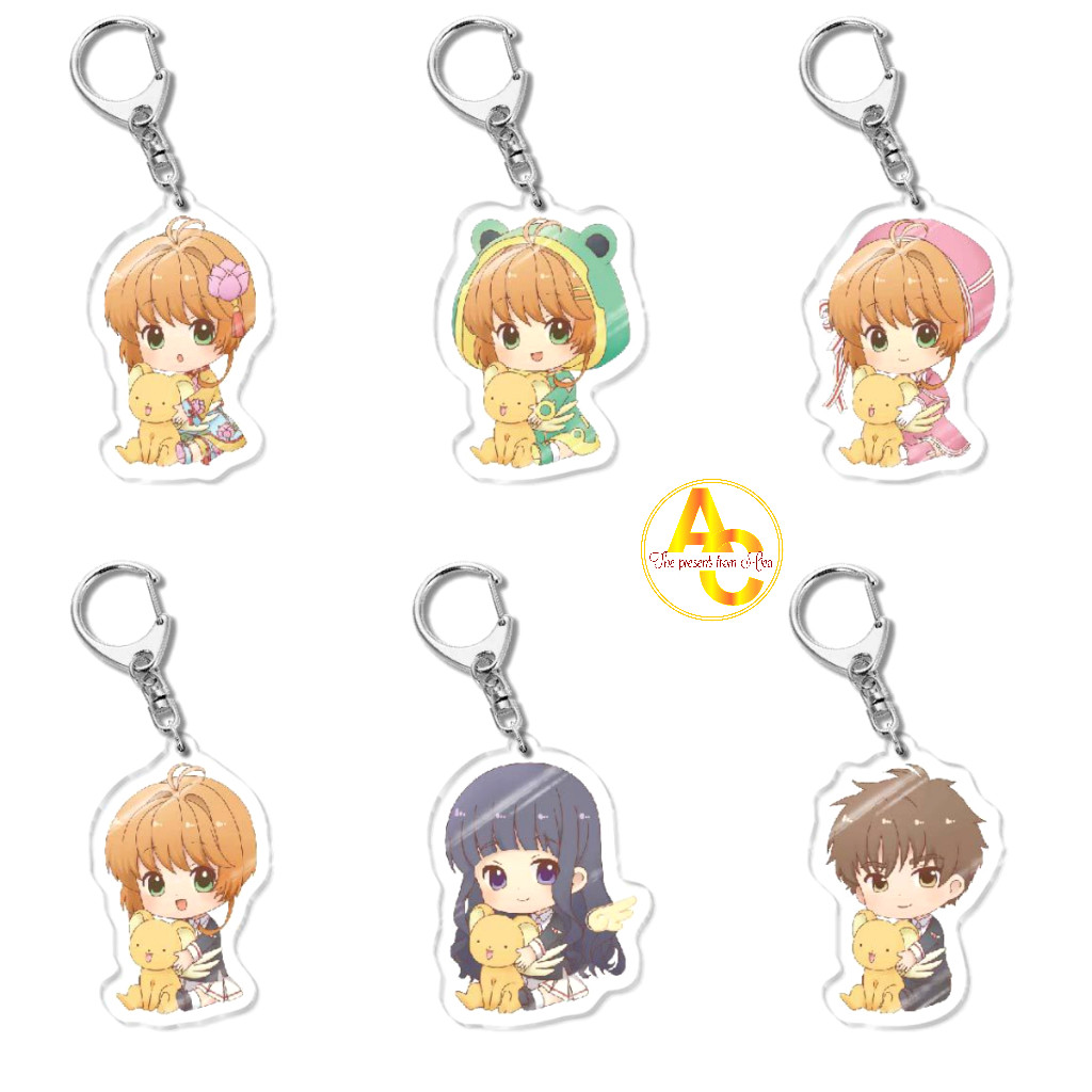 Móc khóa mica anime Cardcaptor Sakura Thủ Lĩnh Thẻ Bài