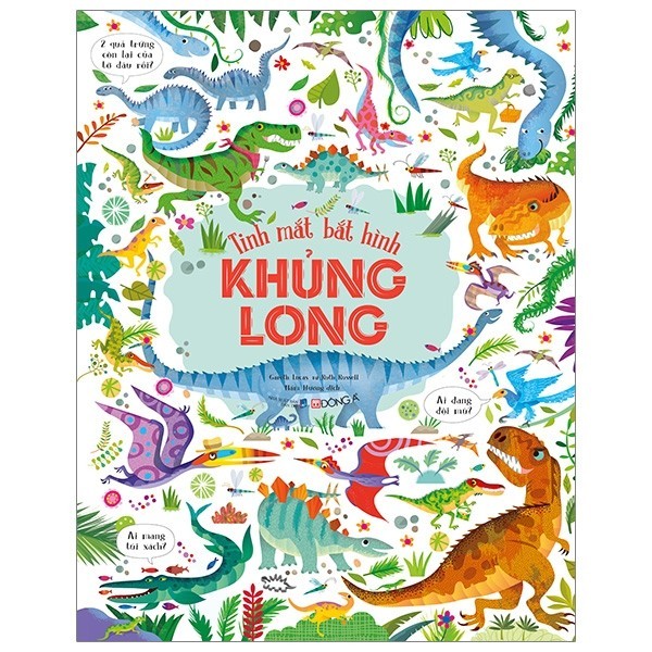 Sách - Tinh Mắt Bắt Hình - Khủng Long