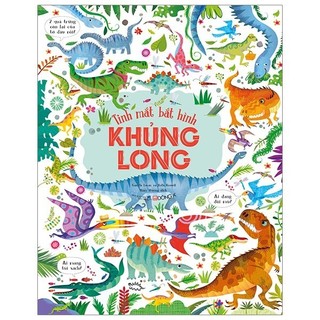 Sách - tinh mắt bắt hình - khủng long
