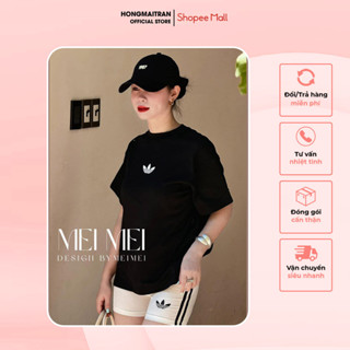  Set đồ nữ áo phông phối quần đùi sọc năng động thoải mái phong cách trẻ trung HONG MAI TRAN ST14442 