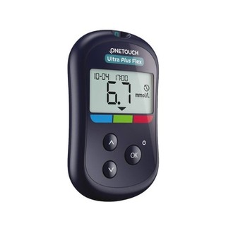 Máy đo đường huyết onetouch ultra plus flex lifescan , hộp 25 que + kim/cồn