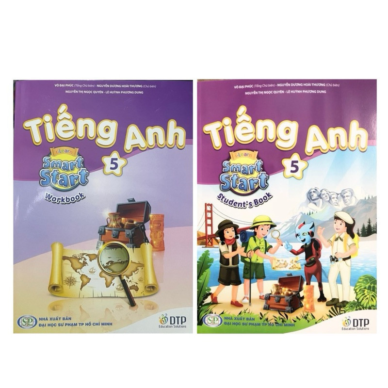 Sách - ( Combo 2 cuốn ) Tiếng Anh 5 i-Learn Smart Start