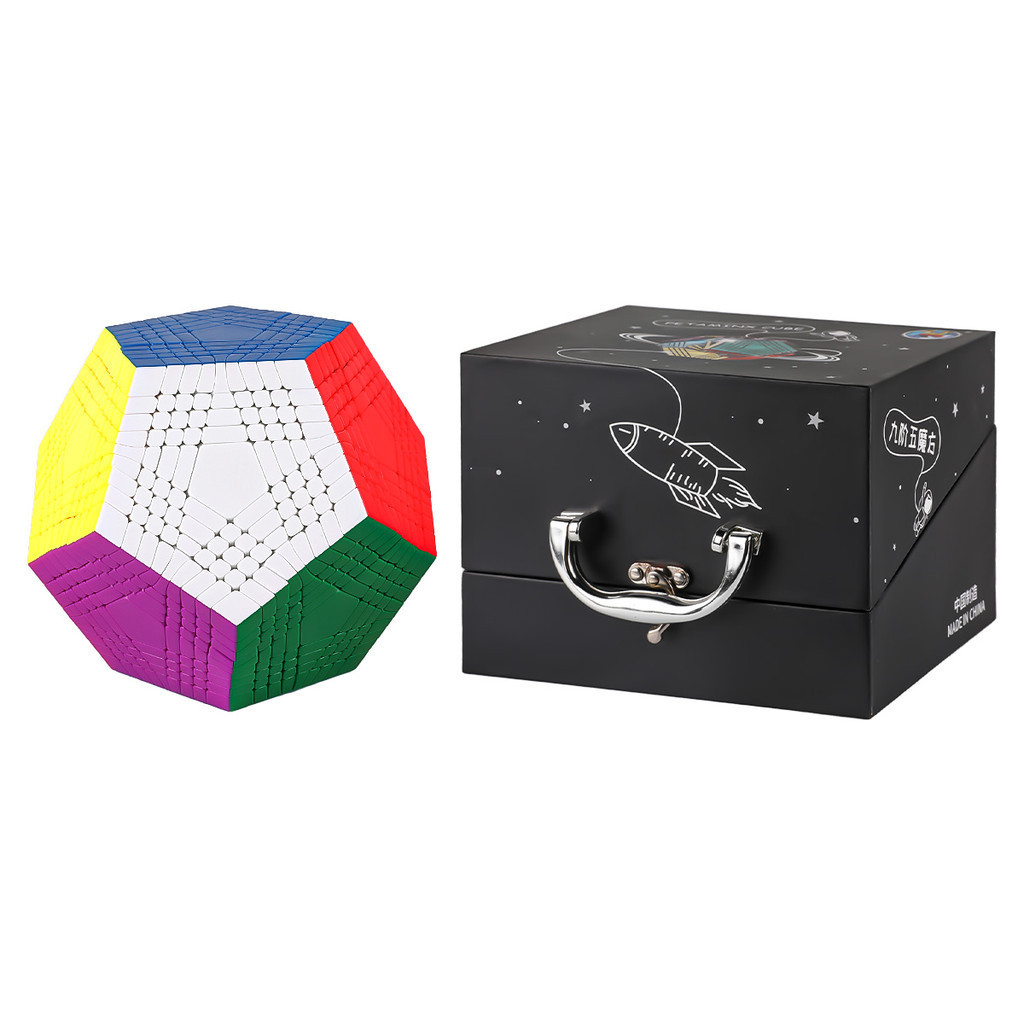Shengshou Petaminx 9x9 Cube Professional Megaminx 9x9 Stickerless Puzzle Toys