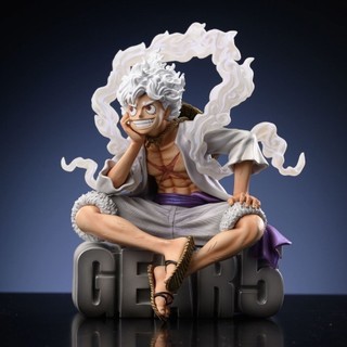  Hình ảnh One Piece đầu tiên B-HS tư thế ngồi, đồ trang trí mô hình ngoại vi hoạt hình Nika Luffy