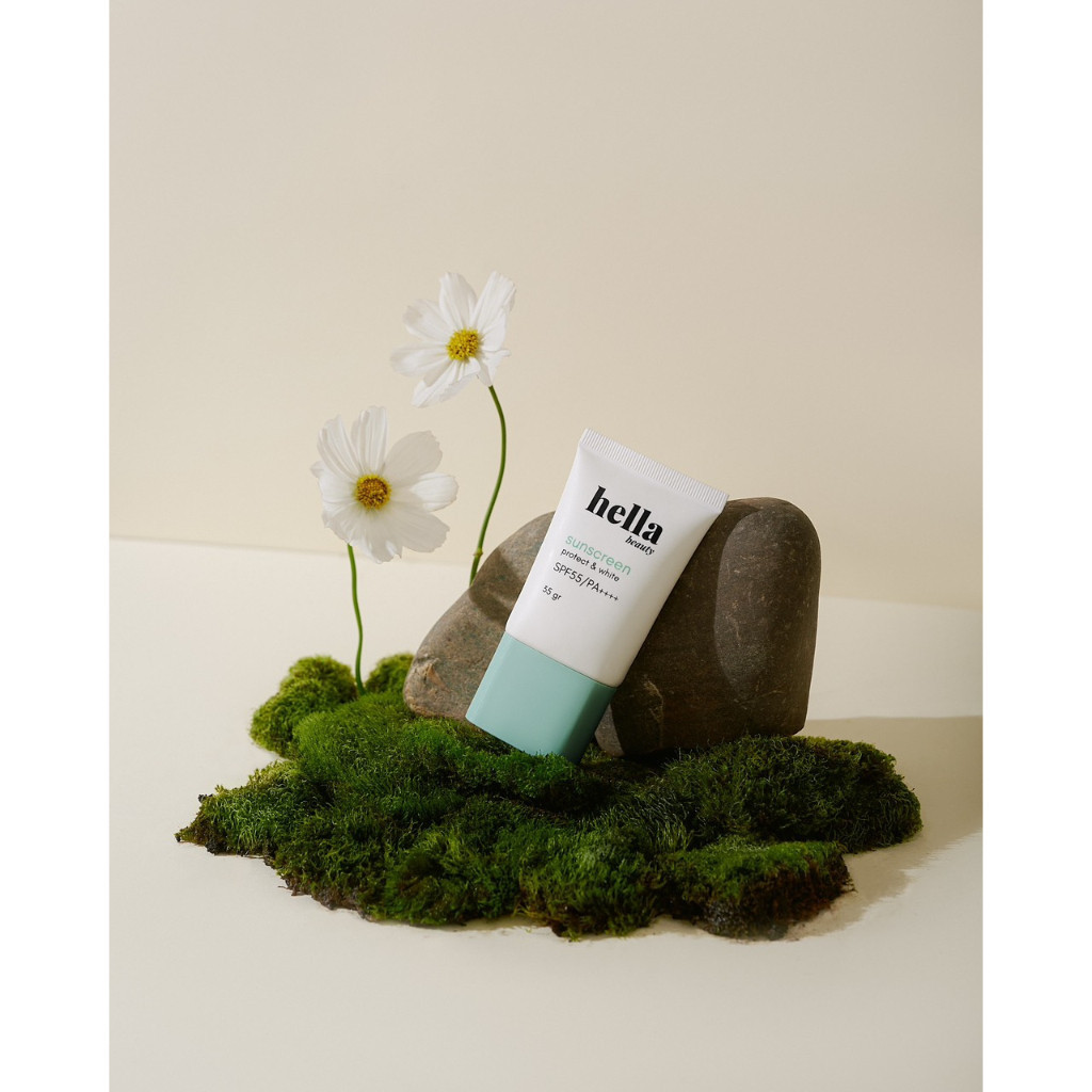 Kem chống nắng nâng tone SPF 55/PA ++++ Hella Beauty - MÈO BEAUTY