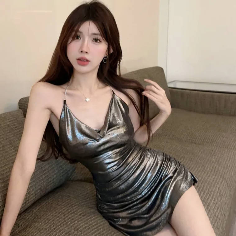 Phong Cách Cám Dỗ Gợi Cảm Hộp Đêm Thanh Tiệc Phải Có Người Ảnh Hưởng Phong Cách Phổ Biến Đầm Ôm Ôm Ôm Hơn Thiết Kế Eo Hẹp Hông bó sát @ | BigBuy360 - bigbuy360.vn