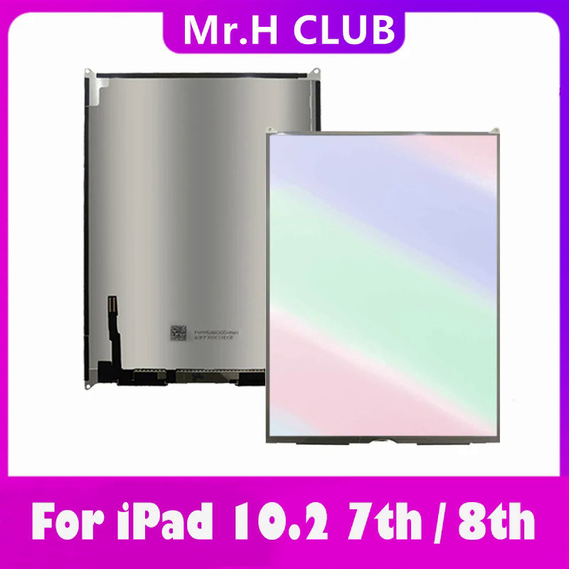 Tablet LCD Screen Display Glass Panel For iPad 7 / 8 10.2 2019 7th Gen A2197 A2198 /8th 2020 A2270 9