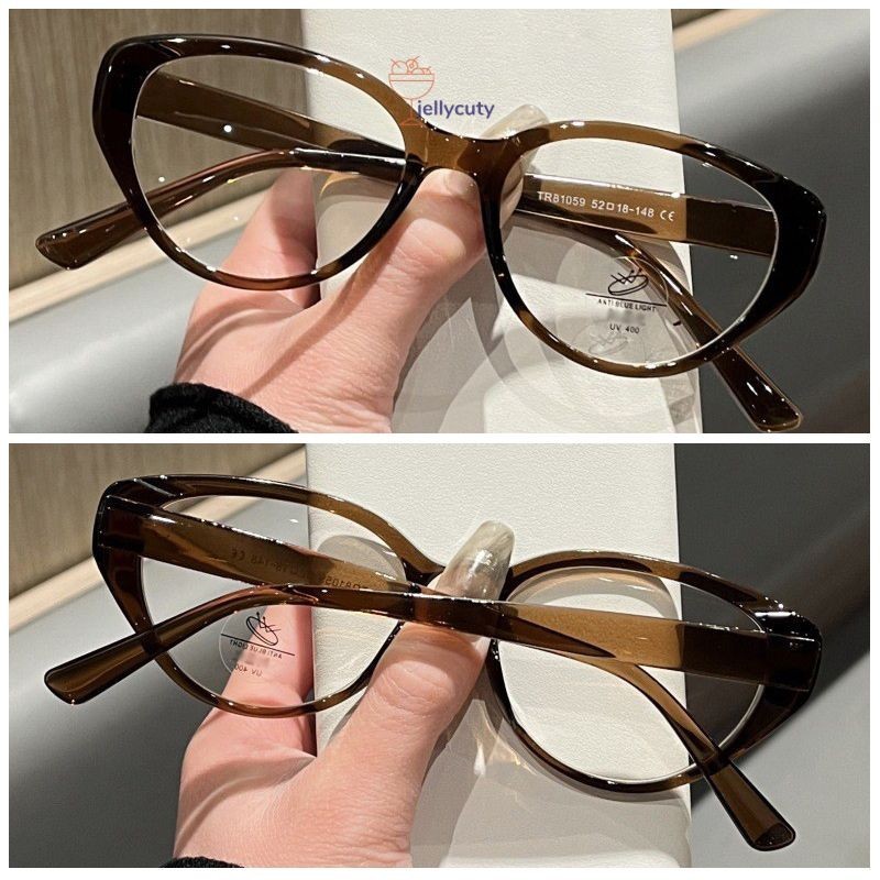 🍥jellycuty🍥Kính Mắt Tam Giác Mèo - Y2K Retro Phong Cách Hàn Quốc Khung Chặn Ánh Sáng Xanh Cho Nữ Và Nam | BigBuy360 - bigbuy360.vn