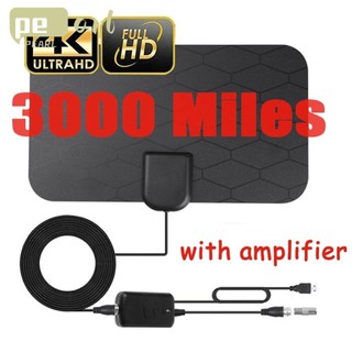Ăng Ten Khuếch Đại Tín Hiệu Cho TV Thông Minh 4K 8k HDTV Phạm Vi 3000 Dặm