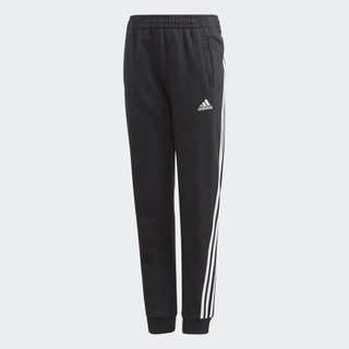 adidas Phong cách sống Quần ống côn 3 Sọc Trẻ em Đen GE0947