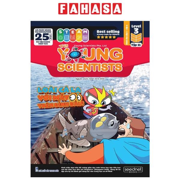 Sách The Young Scientists - Truyện Tranh Khoa Học Cho Trẻ Em - Level 3 - Tập 11 - Loài Cá Lạ Với Mắt
