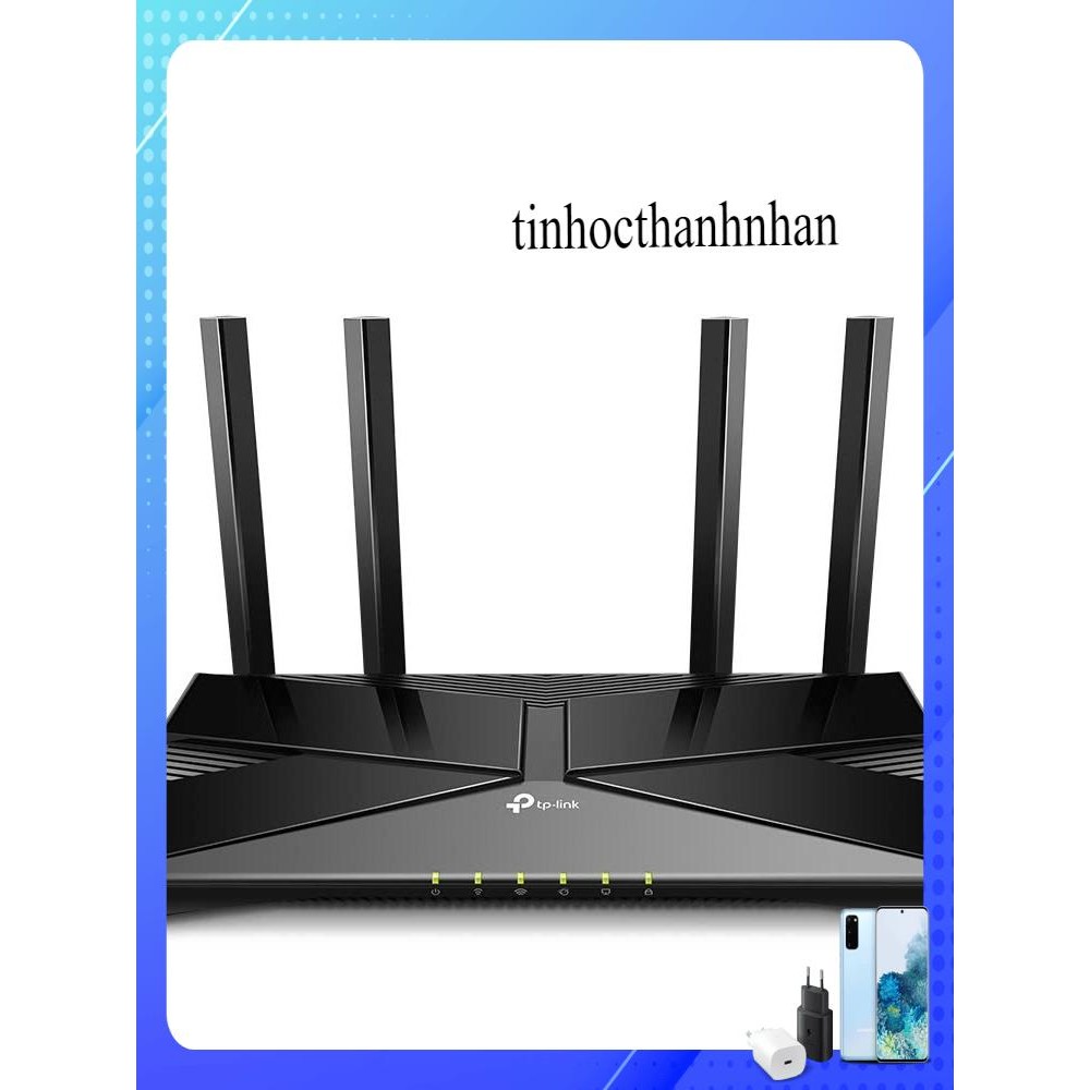 Bộ phát Wifi 6 Băng Tần kép Tp Link AX53 X3000 Router Gigabit