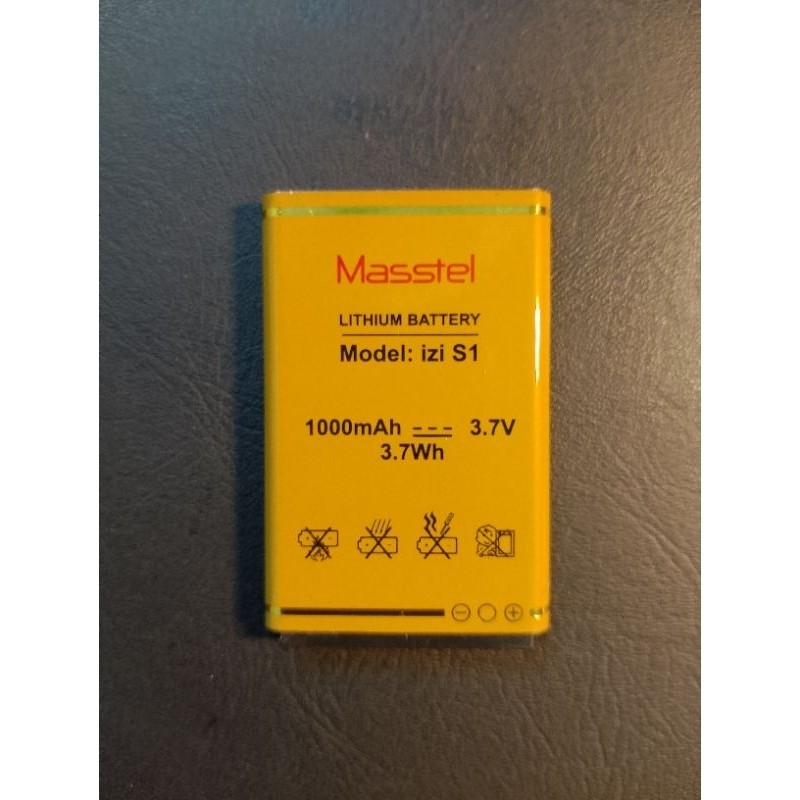 Pin Masstel Izi S1 - Hàng chính hãng - Bảo hành 6 tháng - Dung lượng 1000 mAh
