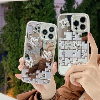 Gương Trang Điểm Mềm Trong Suốt Ốp Lưng Điện Thoại Chống Rơi Cho iPhone 16 Promax 15 Promax 12 13 Mini 14plus 11 Pro Max X XS XR XS Max 7 8 plus Se2020