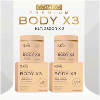 Kem Body XUKA X3 Dưỡng Trắng Da Cấp Tốc, Chống Nắng Kháng Nước Cực Tốt Hộp 250g