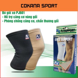 [ Q.10] Bó gối PJ601, băng gối thể thao cho bóng chuyền, bóng đá gym Pj 601