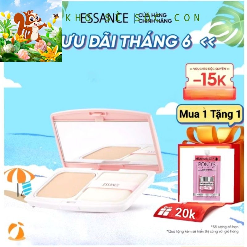 Phấn trang điểm essance mịn lì - phấm nền essance che khuyết điểm