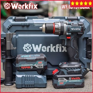  Máy khoan pin Workfix WF-ID100AK Có Anti-Kick Back Chuyên khoan bê tông khoan tường sắt gỗ bắt vít 